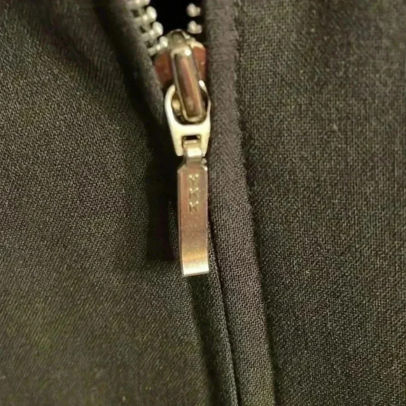 George Stretch NWT Women’s 12 Black Full Zip Up Blazer - Picture 6 of 9